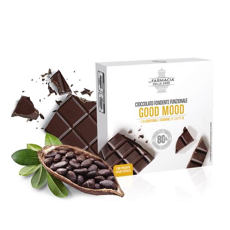 Cioccolato Good Mood La Farmacia Delle Erbe Farmacie Delle Erbe