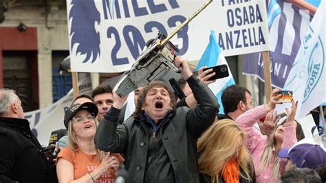 Qui est Javier Milei, le nouveau président de l’Argentine à la chainsaw ...