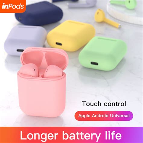 Airpodsi12 Wireless Bluetooth Earbuds Stereo Earphones With Power Bank