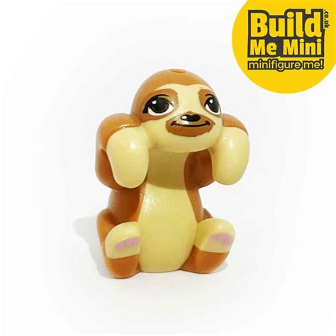 LEGO Minifigure Scale Sloth | Build Me Mini