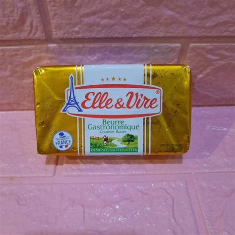 Jual Elle Vire Butter Packet Unsalted Elle Vire Mentega Tawar