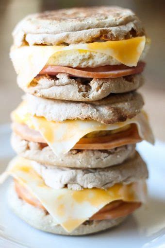 Healthy Freezer Breakfast Sandwiches