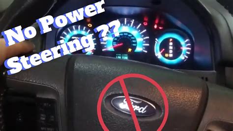 Ford Escape Electric Power Steering Failure