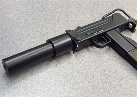 MAC 11 Aluminium 'Silencer' With A Twist | Popular Airsoft