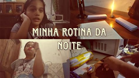 Night Routine Minha Rotina Da Noite Completa Leitura Estudos