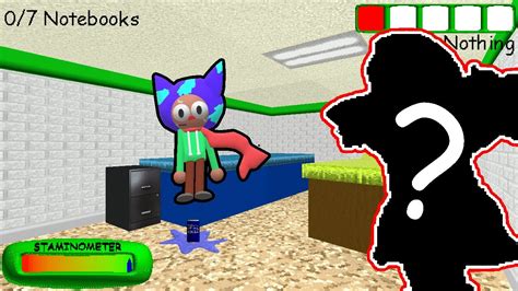 FINALLY A NEW CHARACTER Baldi S Basics Plus 0 4 1 YouTube