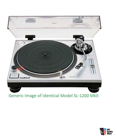 Technics Sl 1200 Mk 2 Original Direct Drive Turntable Photo 3112602