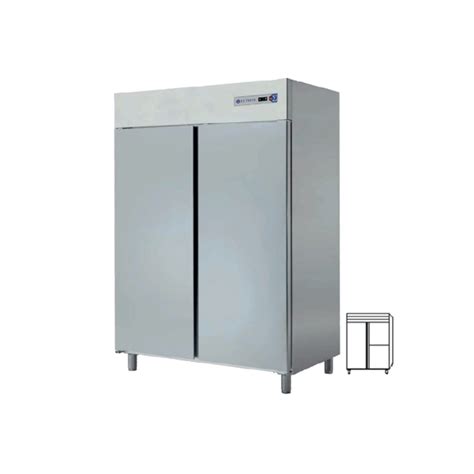 Armário refrigerado GN2 1 1 2x1 2 portas ARG 1603 Hotelequip pt