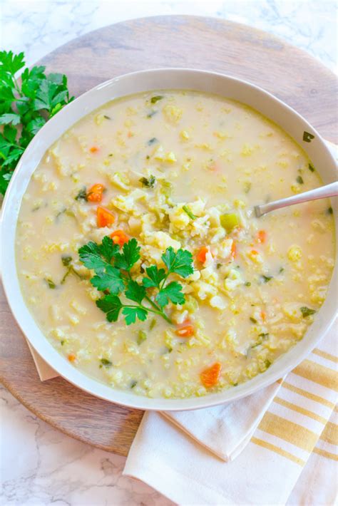 Savory Cauliflower Potato Soup With Bone Broth Zen And Spice