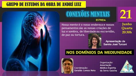 27 AULA 27 ESTUDOS DA OBRA DE ANDRÉ LUIZ NOS DOMINIOS DA MEDIUNIDADE