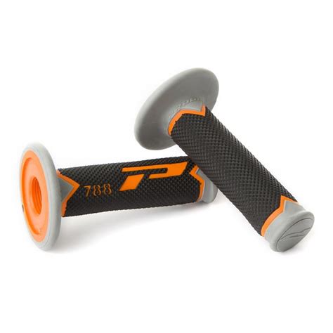 Progrip Grips Triple Density Black Gray Orange Maciag Offroad