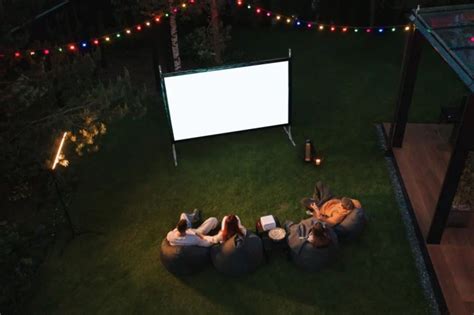 Outdoor Cinema Hire Bring The Theater To Your Backyard