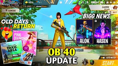 Free Fire Ob Update Ll Ob Update Free Fire Ll Free Fire New Event