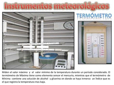 Instrumentos Meteorologicos