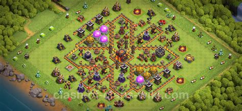 Farming Base Th With Link Anti Everything Hybrid Clash Of Clans