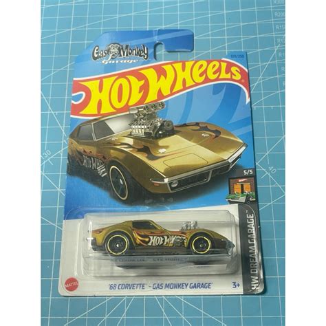 Hot Wheels Corvette Gas Monkey Garage Original Shopee Malaysia