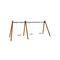 Wooden Swing 3509D Astrus Playgrounds Galvanized Steel