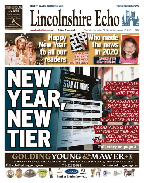 Lincolnshire Echo December 31 2020 Magazine Get Your Digital