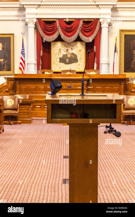 Austin Texas March 28 2018 The House Of Representatives Chamber