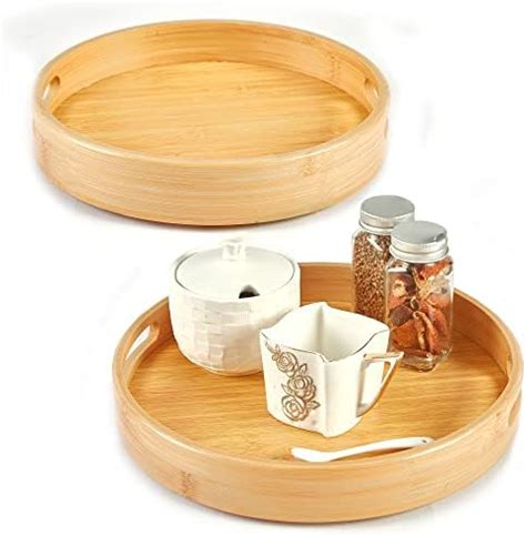 Amazon 2 Pack 10 12 Bamboo Lazy Susan Organizers Lazy