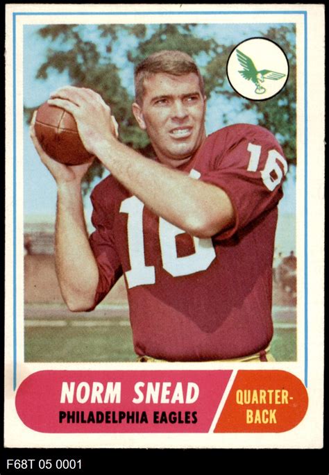 1968 Topps #110 Norm Snead