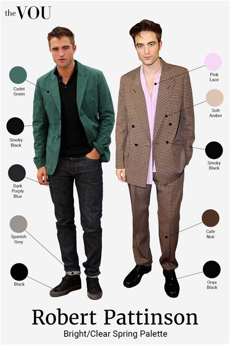 brightclear spring colour palette complete guide  men
