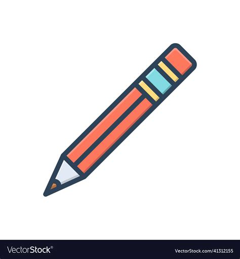 Pencil Royalty Free Vector Image VectorStock