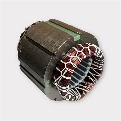 Статор в сборе электродвигателя YL90L-2, 2,2 кВт омедненная обмотка
