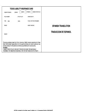 Insurance Card Template - Fill Online, Printable, Fillable, Blank | PDFfiller