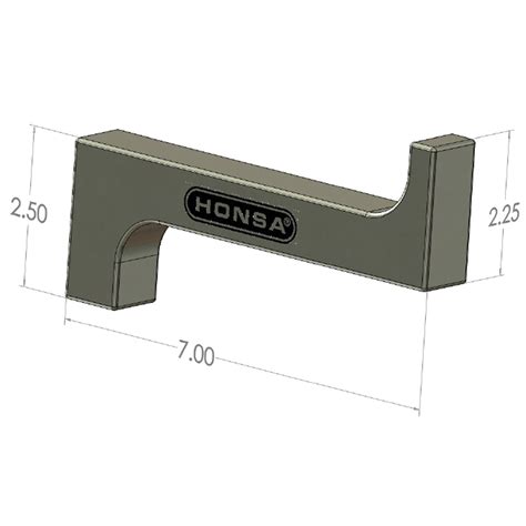 Tungsten Bucking Bar Tbbtj3t Honsa Aerospace Tools