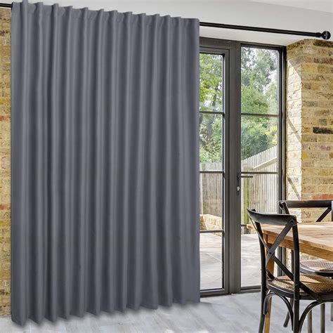 Dwcn Patio Sliding Door Curtains Extra Wide Curtains For Glass Door