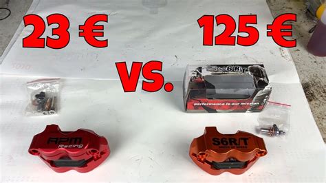 Teuer VS Billig 4 Kolben Tuning Bremssattel Tuning Bremse für wenig