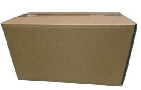 Ply Plain Corrugated Box At Rs Piece Ply Corrugated Box In