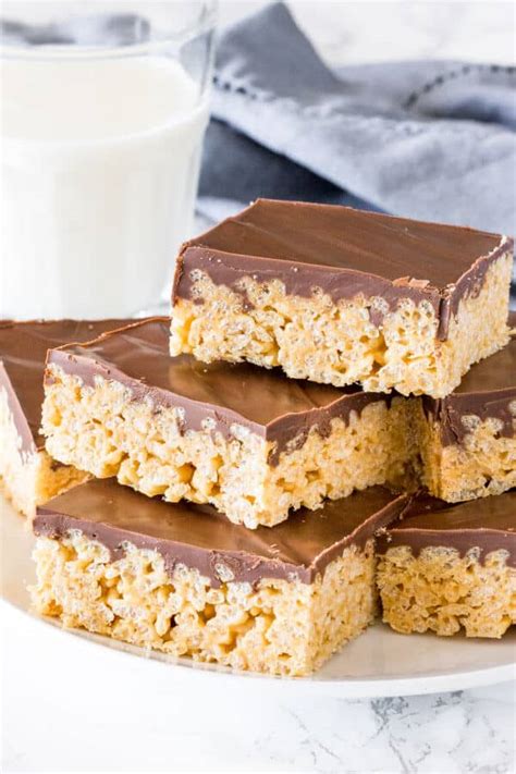 Simple Chocolate Rice Krispie Treat Recipe Deporecipe Co