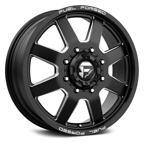 Fuel Ff D Wheels Matte Black With Milled Accents Rims De A