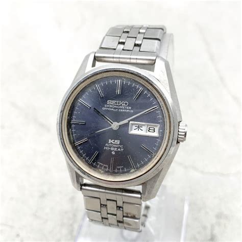 【全体的に状態が悪い】fn11240p【1000円スタート】seiko セイコー Chronometer Ks Hi Beat