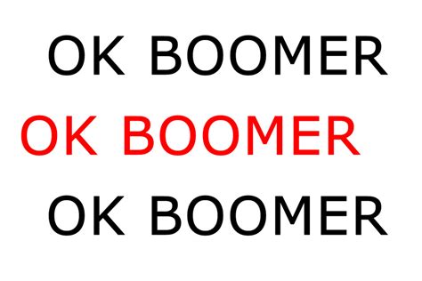 Ok Boomer Lowry High