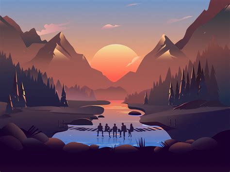 Art Landscape Wallpapers - Top Free Art Landscape Backgrounds ...