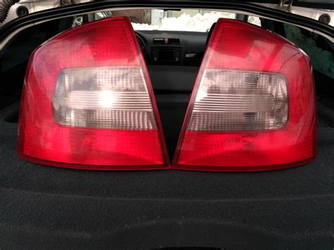 Установка задних фонарей от Octavia II FL — Skoda Octavia A5 Mk2, 1,6 л ...