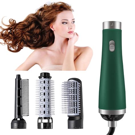 Hwkond Hair Dryer With Diffuser 3 In 1 Hot Aired Curling Combo For Styling And Frizz Control