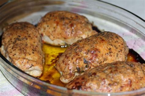 Куриная грудка, фаршированная овощами