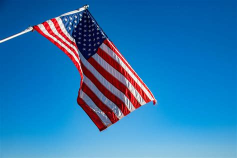 drapeau des etats unis photo gratuite