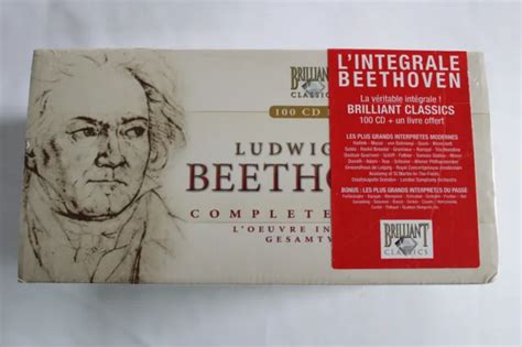Coffret 100 Cd Ludwig Van Beethoven L Intégrale Sous Blister D