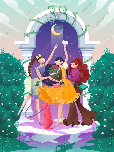 38 Goddess Festival Illustrations Goddess Festival Simple Fresh