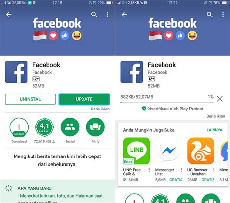 Cara Mengatasi Facebook Tidak Bisa Dibuka Update