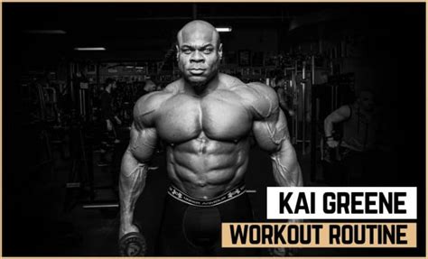 Kai Greenes Workout Routine And Diet Updated 2024 Jacked Gorilla