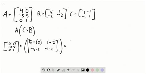 SOLVED In Exercises 37 44 Perform The Indicated Matrix Operations