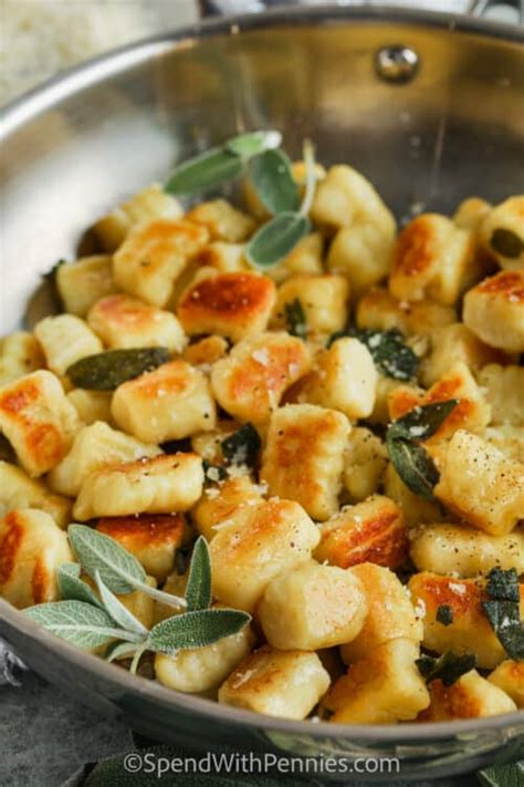 Brown Butter Sage Gnocchi Spend With Pennies