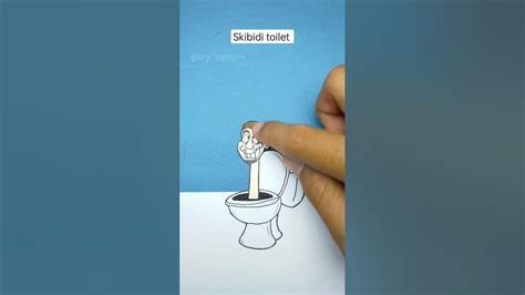 Diy Skibidi Toilet Paper Toy Skibiditoilet Paper Toys Youtube