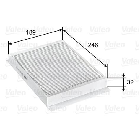 VALEO INNENRAUMFILTER POLLENFILTER passend für MERCEDES BENZ AMG C